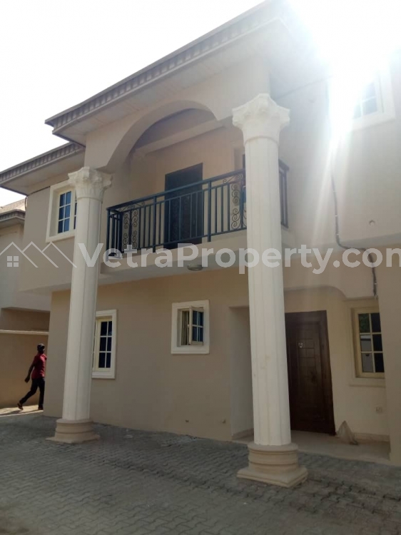  Beautiful 5 bedroom semi-detached duplex with BQ  5 bedroom House for Rent Ajah Lagos Vetra  Property