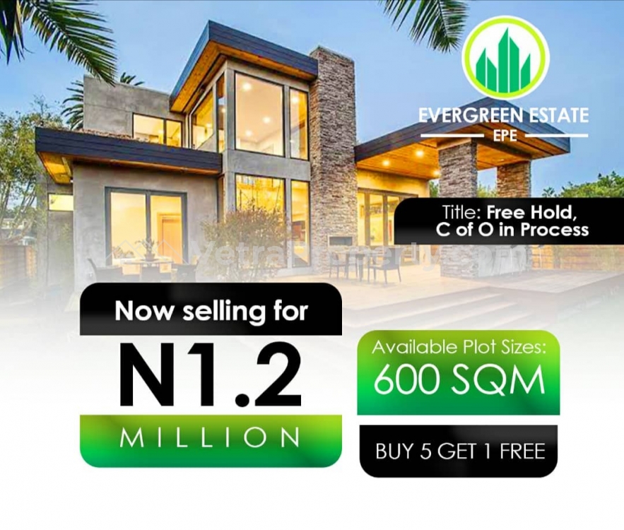  Plots of land at Evergreen Estate, Epe, Lagos  Land for Sale Epe Lagos Vetra  Property