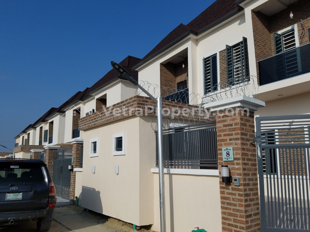  4 Bedroom Terrace Duplex @ Chevron  House for Sale Victoria Island Lagos Vetra  Property