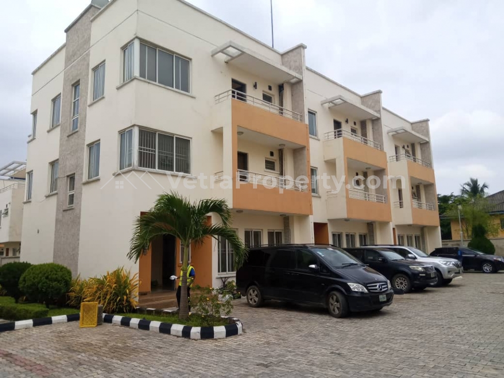  Block of Terrace 1# 4Bedroom + BQ  4 bedroom House for Sale Ikeja Lagos Vetra  Property