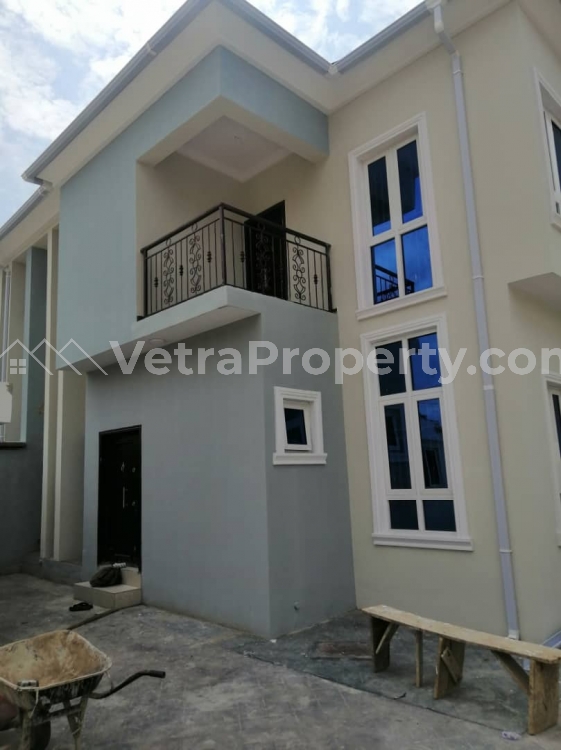  A 4Bedroom Semi-Detached Apartment with a BQ  4 bedroom House for Sale Ikeja Lagos Vetra  Property