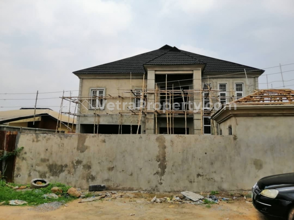  Carcass 4 Bedroom duplex Detached  4 bedroom House for Sale  Lagos Vetra  Property