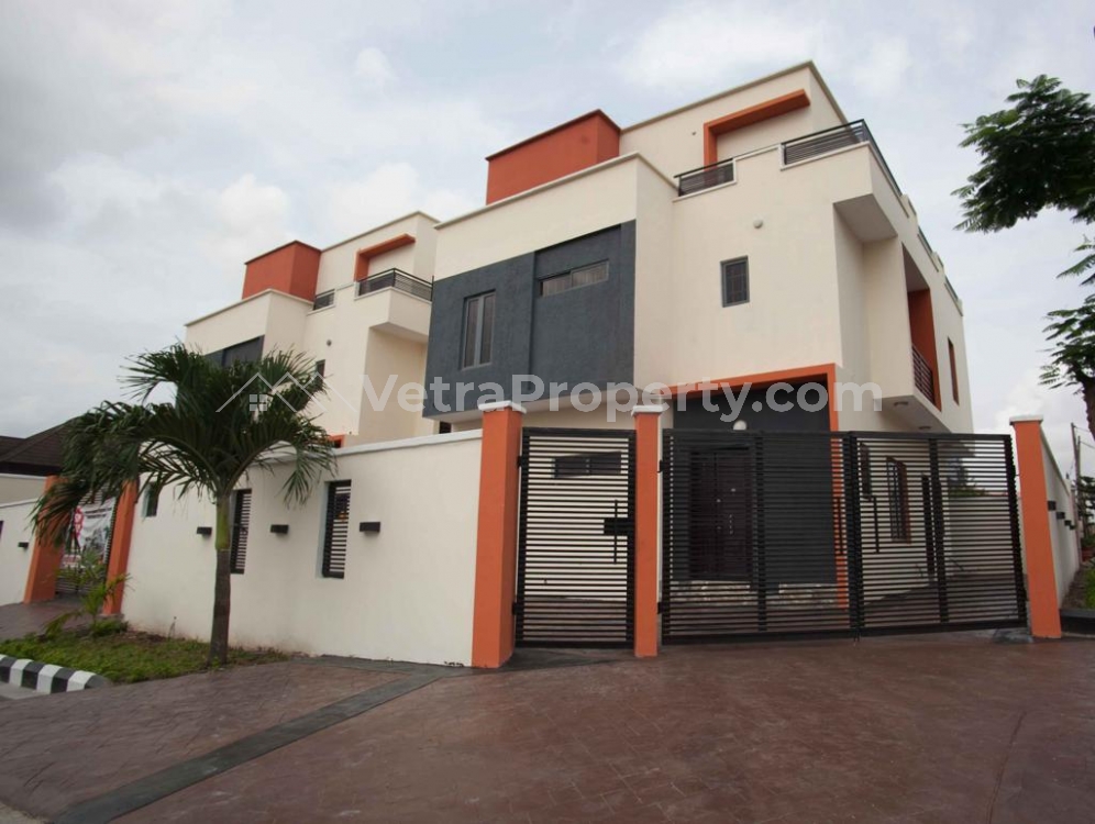  Luxury 5bedroom Triplex with Excellent Finishes + Bq  5 bedroom House for Sale Kosofe Ikosi Lagos Vetra  Property