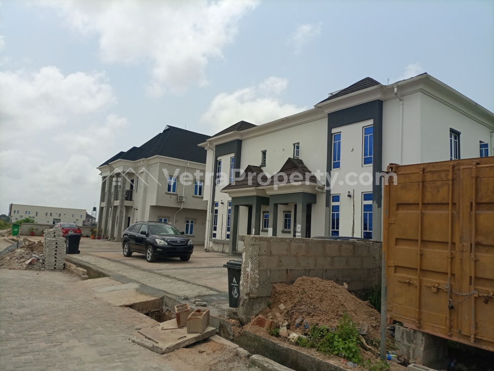  A Serviced Newly Built 4 Bedroom Semi-Detached Duplex  4 bedroom House for Rent Ajah Lagos Vetra  Property