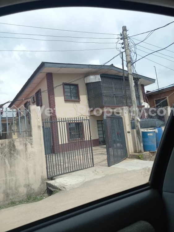  Building Consists of 2Units of 4bedroom Flats + 2Units of 2bedroom Flats at Akoka, Yaba, Lagos.  House for Sale Yaba Lagos Vetra  Property