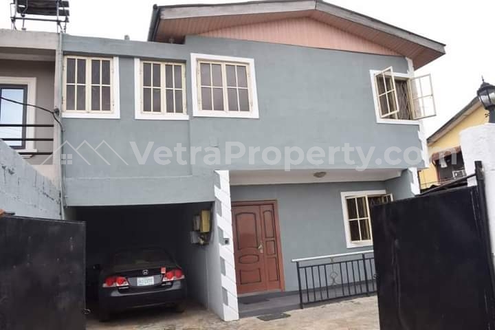  Good 4 bedroom semi detached duplex with 2 rooms bq  House for Sale Maryland Lagos Vetra  Property