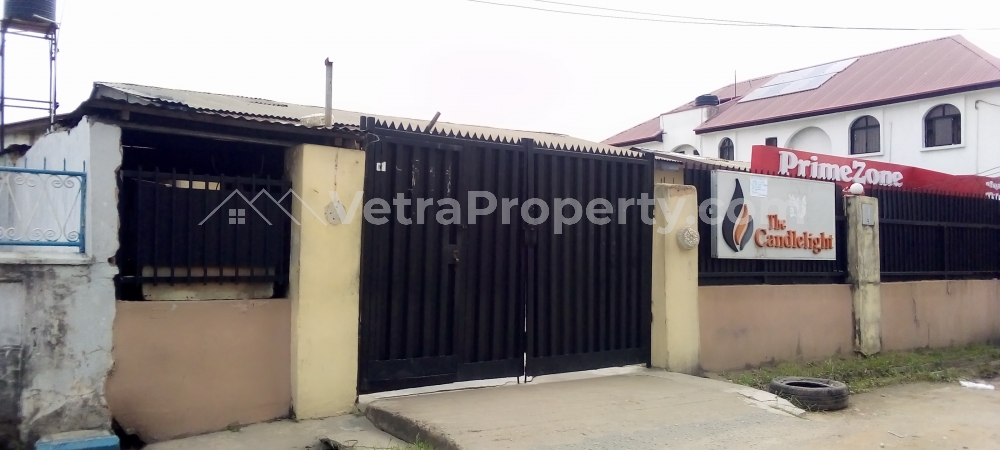  For SALE 4Bedrooms detached Bungalow on a plot of land at Oyekan street off ogunlana drive surulere  House for Sale Surulere Lagos Vetra  Property