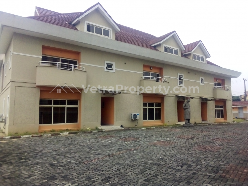  Good 3 units of 4 bed terrace house with a pent house and swimming pool for office use only on 1600sqm  Commercial Property for Rent Lekki Lagos Vetra  Property