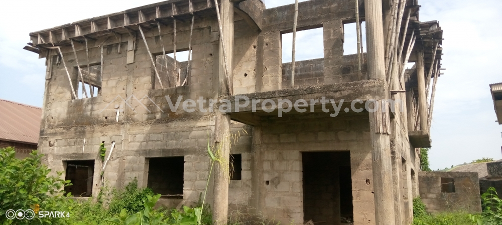  CARCASS 5 bedroom detached duplex  House for Sale Obafemi Owode Ogun Vetra  Property