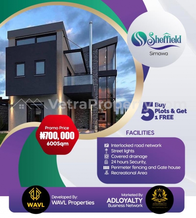  Land  Land for Sale Sagamu Ogun Vetra  Property