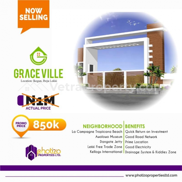  Land  Land for Sale Ibeju Lekki Lagos Vetra  Property