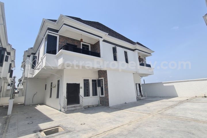  Brand New and Luxury 4 Bedroom Semi-Detached House with Boys Quarter  4 bedroom House for Sale Lekki Lagos Vetra  Property