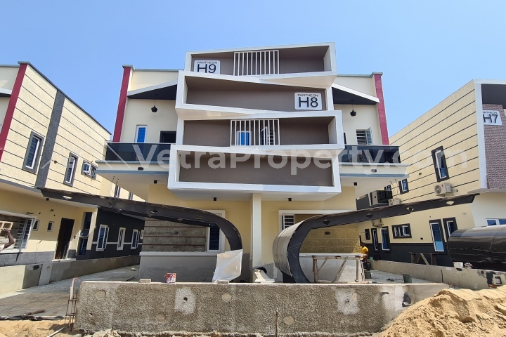  Brand New and Luxury 4 Bedroom Semi-Detached House with Boys Quarter  4 bedroom House for Sale Lekki Lagos Vetra  Property