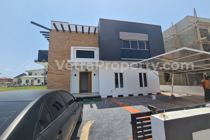  Well Finished and Spacious 5 Bedroom Detached House with Bq  5 bedroom House for Sale Lekki Lagos Vetra  Property