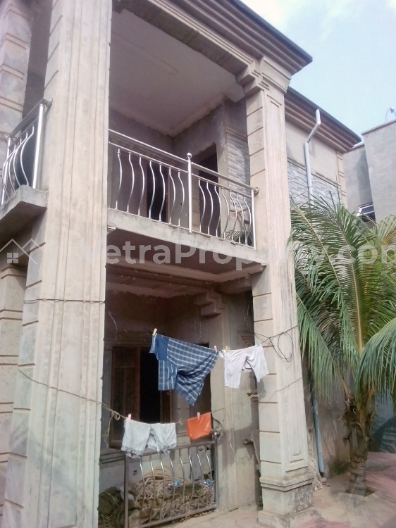  A Building that is Almost Completed on a Half Plot of Land And Adjacent the Express Road is up For Sale  House for Sale Ipaja Lagos Vetra  Property