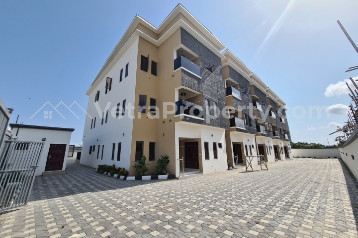  Brand New and Spacious 4 Bedroom Terrace House with Boys Quarter  4 bedroom House for Sale Ajah Lagos Vetra  Property