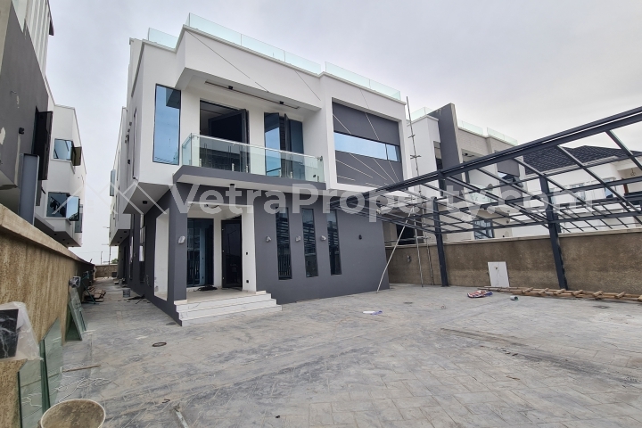  Nicely Built 5 Bedroom Detached House with Swimming Pool, Gym and Bq  5 bedroom House for Sale Lekki Lagos Vetra  Property