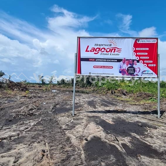  BUY A FULL PLOT AT HOPEWELL LAGOON FRONT AT PROMO PRICE  Land for Sale Ibeju Lekki Lagos Vetra  Property