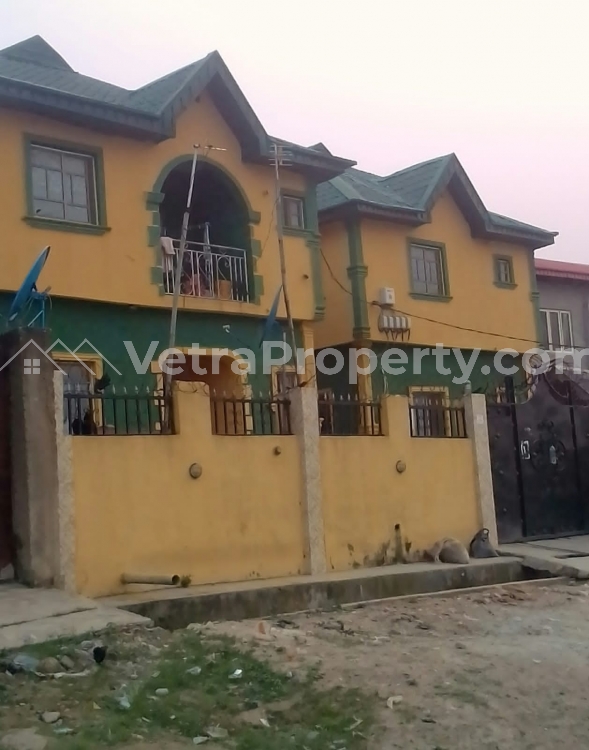  Twin building for sale in Valleyview Estate Area  House for Sale Ipaja Lagos Vetra  Property