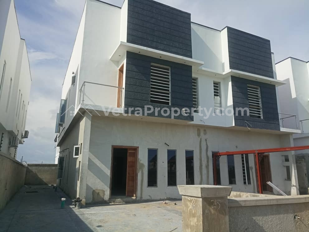  4 Bedroom Semi Detached Duplex with BQ in Vella Homes, Ikota, Lekki  4 bedroom House for Sale Lekki Lagos Vetra  Property
