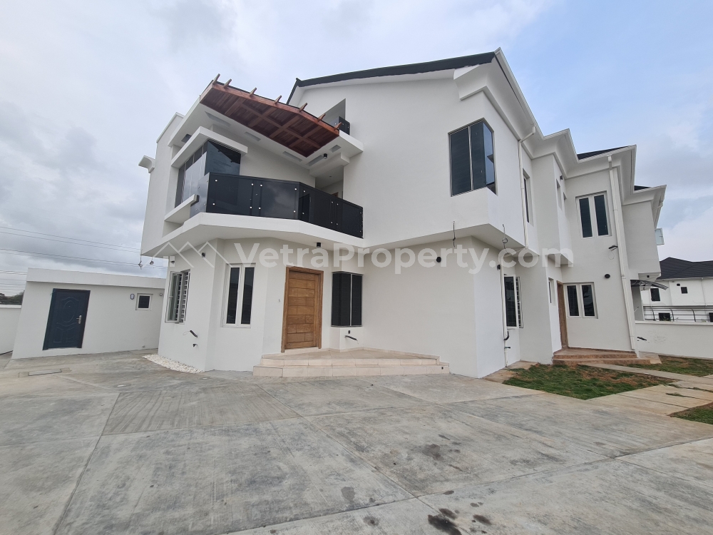  Brand New and Spacious 5 Bedroom Detached House with Bq  5 bedroom House for Sale Ajah Lagos Vetra  Property