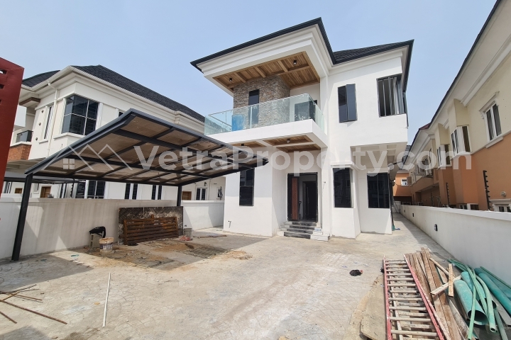  Luxury 5 Bedroom Detached House with Bq  5 bedroom House for Sale Lekki Lagos Vetra  Property