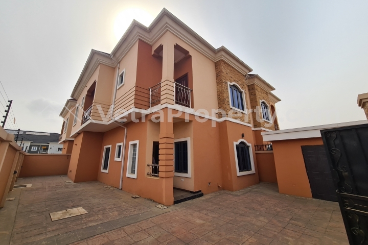  Luxury 3 Bedroom Semi Detached House with Bq  3 bedroom House for Sale Ojodu Lagos Vetra  Property