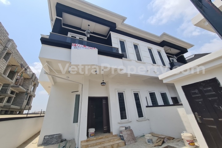  Tastefully Finished 4 Bedroom Semi Detached House with Bq  4 bedroom House for Sale Lekki Lagos Vetra  Property