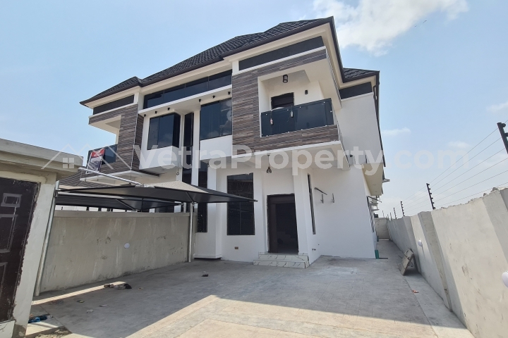  Luxury and Spacious 4 Bedroom Semi Detached House with Bq  4 bedroom House for Sale Lekki Lagos Vetra  Property