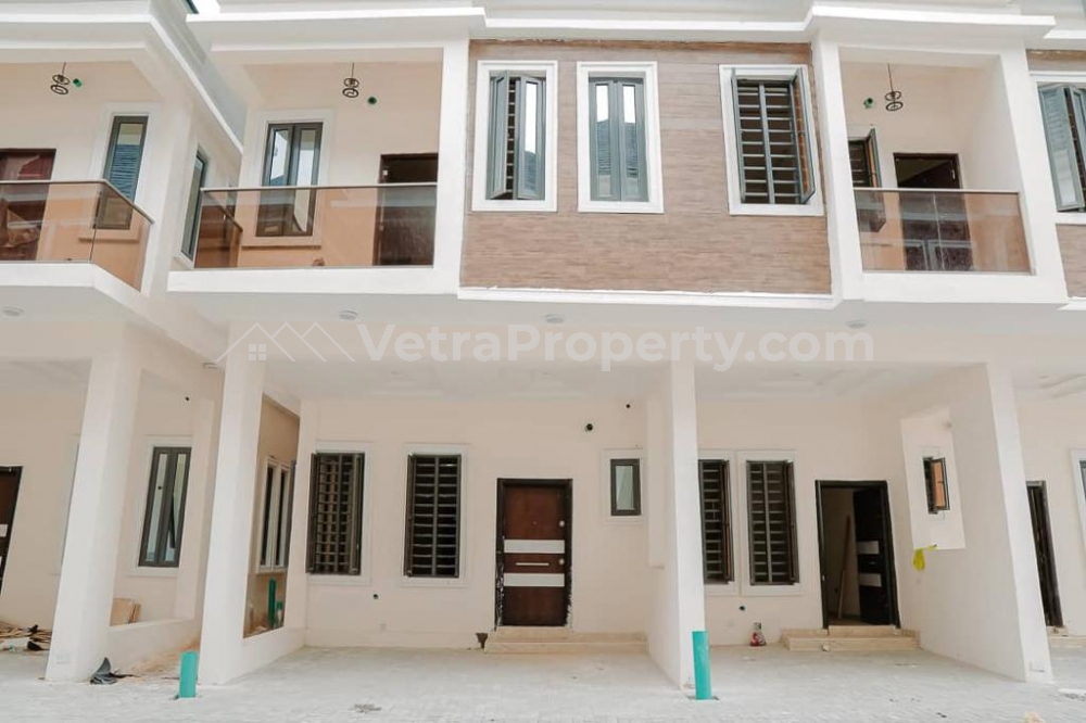  Spacious 4 bedrooom Terraced Duplex  4 bedroom House for Sale Lekki Lagos Vetra  Property
