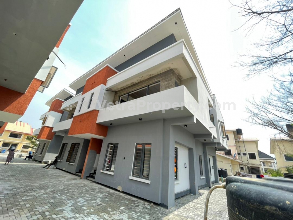  BEAUTIFUL LUXURY 4 BEDROOM SEMI DETACHED DUPLEX  4 bedroom House for Sale Lekki Lagos Vetra  Property