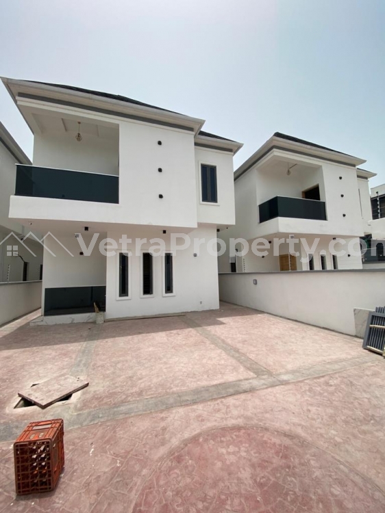  5 Bedroom fully detached duplex with a Bq Security House  5 bedroom House for Sale Lekki Lagos Vetra  Property