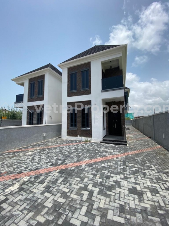  4 Bedroom fully detached with a room Bq  4 bedroom House for Sale Lekki Lagos Vetra  Property