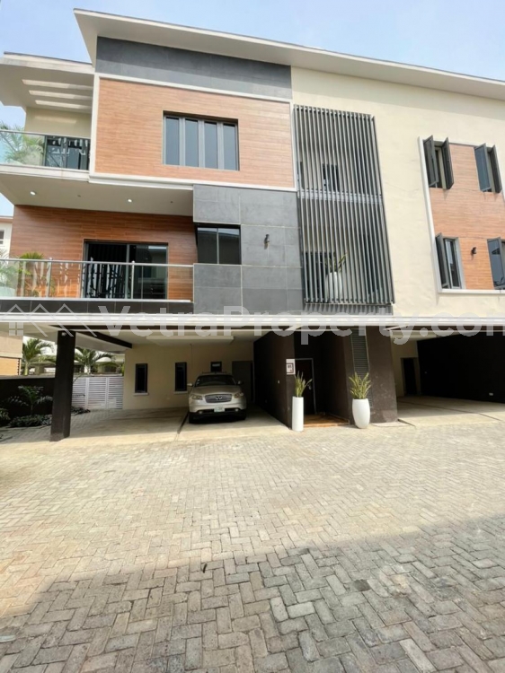  4 BEDROOM HIGH TONED LUXURY TERRACE DUPLEX  4 bedroom House for Sale Lekki Lagos Vetra  Property