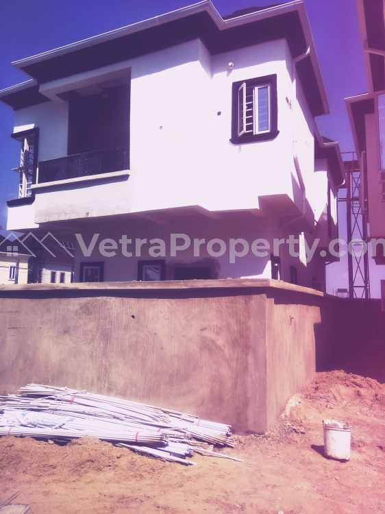  Brand new Fully serviced 4 bedrooms Detached Duplex with a room BQ  4 bedroom House for Sale Lekki Lagos Vetra  Property