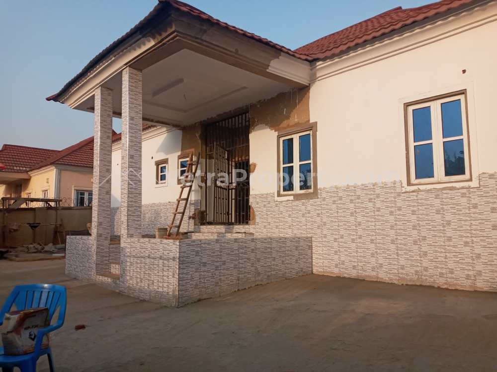  Newly built 3bedroom bungalow with a 1bedroom bq  3 bedroom House for Sale Lugbe Abuja Vetra  Property