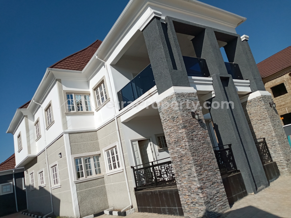  Newly built topnotch 4bedroom duplex with 1bedroom and single room bq  4 bedroom House for Sale Life Camp Abuja Vetra  Property