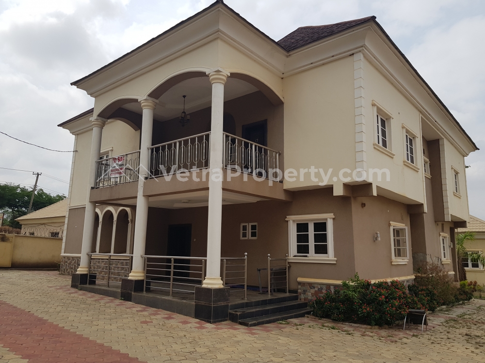  A 5 bedroom fully detach duplex with study room and 2 unit of 3 bedrooms bungalow with 2 rooms bq  10 bedroom House for Sale  Abuja Vetra  Property