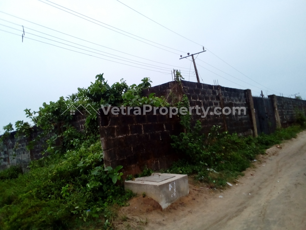  One Acre (6 Plots) Fenced and Gated with Governor's consent  Land for Sale Ajah Lagos Vetra  Property