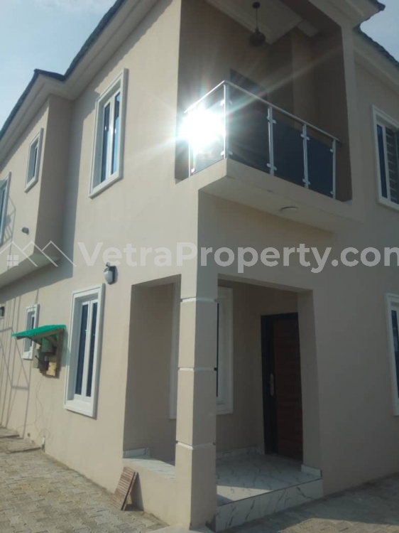  Newly Built 4 Bedroom Detached Duplex With A Room BQ  4 bedroom House for Sale Ajah Lagos Vetra  Property