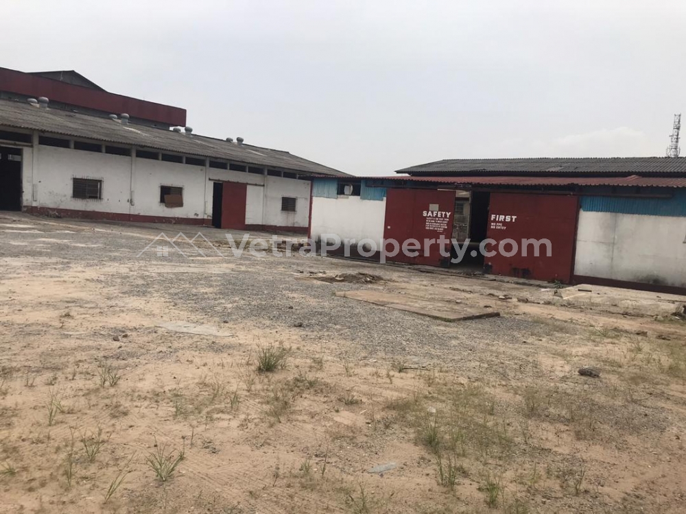  Approximately 20,000 Square Feet Standard Warehouse on 2 Acres Land  Commercial Property for Rent Ikeja Lagos Vetra  Property