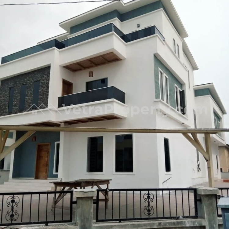  Newly Built 5 Bedroom Corner Piece Duplex Sitting On More Than 700sqm.  5 bedroom House for Sale Lekki Lagos Vetra  Property