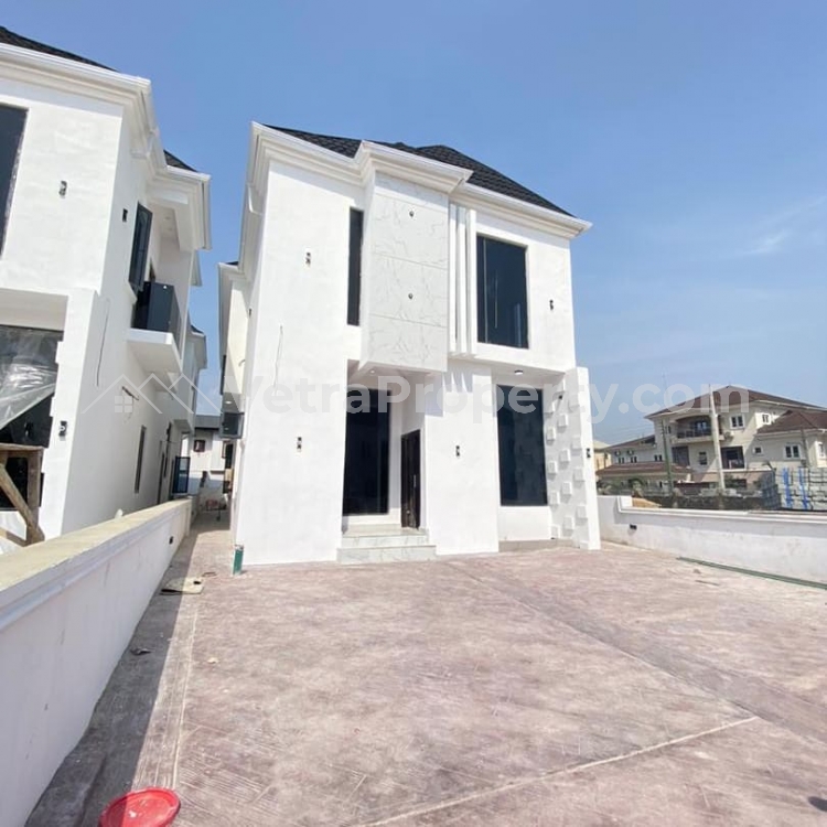  Fully Automated Waterview 4 Bedrooms Detached House With A Bq.  4 bedroom House for Sale Ajah Lagos Vetra  Property