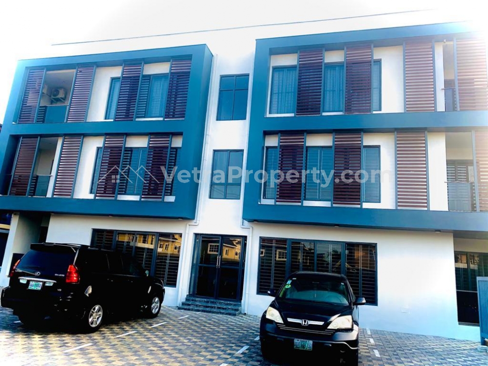  Luxury 3 Bedroom Apartment With A Bq + A 22kva Each Gen And A Private Drive Through.  3 bedroom House for Sale Lekki Lagos Vetra  Property