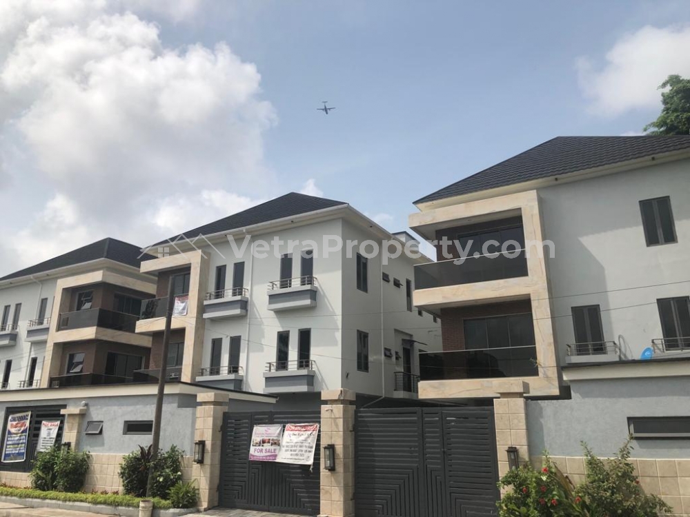  .Luxury 3 units of 4-bedroom Terrace Duplex with servant's room,  4 bedroom House for Sale Ikoyi Lagos Vetra  Property