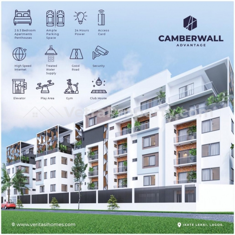  3 Bedroom Apartment (Penthouse) With Bq  3 bedroom House for Sale Lekki Lagos Vetra  Property