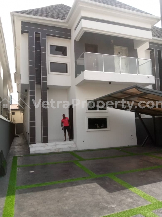  Newly Built Luxury 5 Bedroom Detached Duplex With A Bq  5 bedroom House for Sale Lekki Lagos Vetra  Property