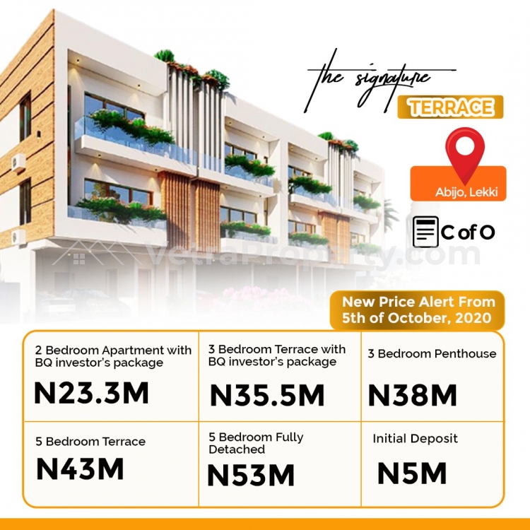  Newly built 5 bedroom terrace duplex  House for Sale Ajah Lagos Vetra  Property