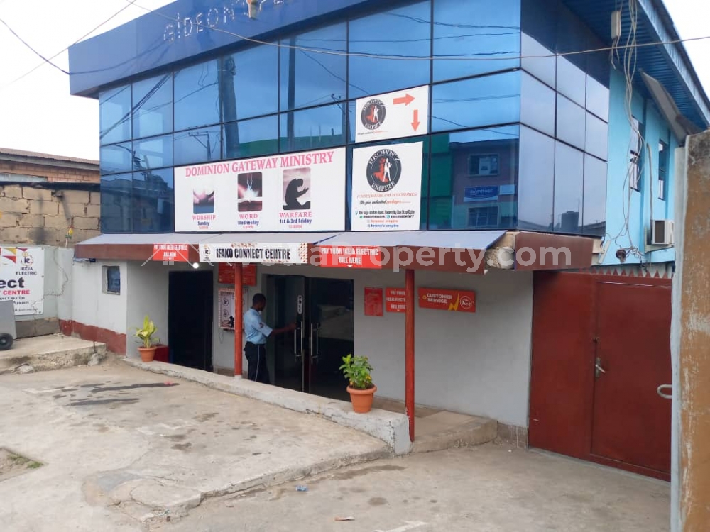  For sale Tastefully finished upstairs Four open floors offices space with two enbuilt offices with seven toilets and separate mini flat  4 bedroom Commercial Property for Sale Ogba Lagos Vetra  Property