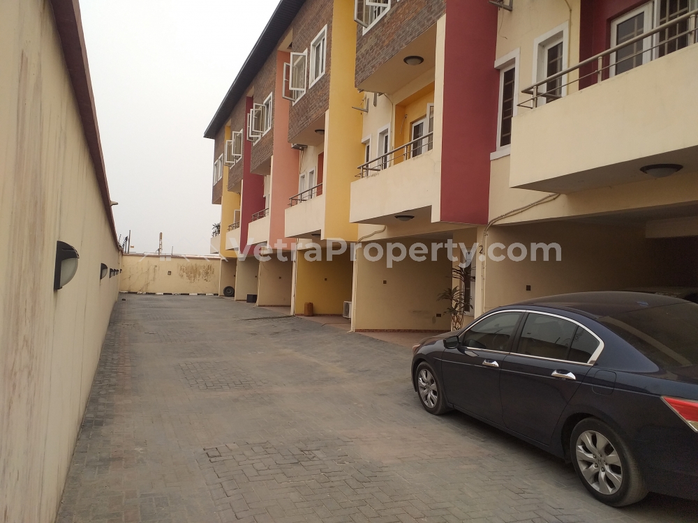 Spacious 3bedroom terrace duplex with room bq and AC  3 bedroom House for Rent Lekki Lagos Vetra  Property
